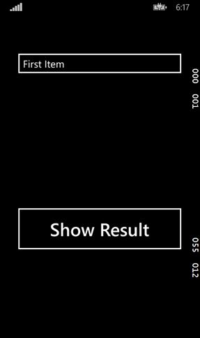 Accessing ComboBox in Windows Phone